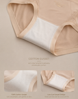 French Luxe Satin Silk Mid-Waist Briefs (3-Pack)