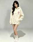 Chrome Hearts Fleece Hoodie + Socks Set