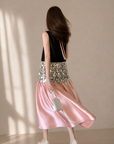 Galaxy Sequin Satin Tank Top