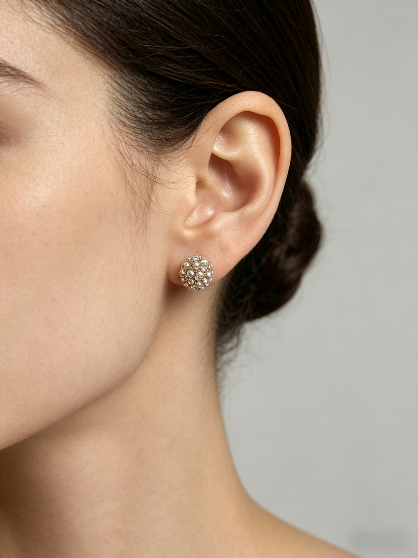 6 Pairs Korean Style 925 Silver Needle Stud Earrings Set