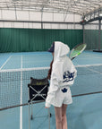 Waffle Knit Loose Hoodie Cardigan &amp; Shorts Set