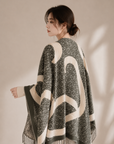 Oversized Double-Sided Cashmere Fringe Wrap