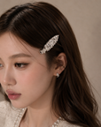Korean-Inspired Crystal Bang Hair Clips