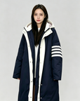 TB 90% White Duck Down Long Puffer Coat
