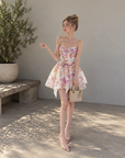 Floral Boned Cami Dress