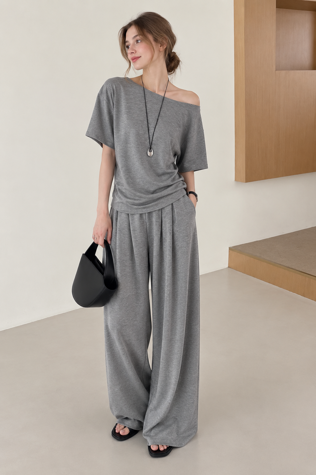 Effortless Relaxed Two-Piece Set