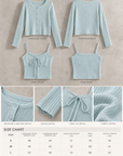 Soft Knit Cami &amp; Cardigan Set