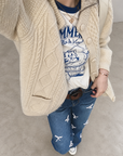 Korean Vintage Cotton Tee