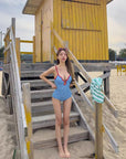 THAI BRAND APRILPOOLDAY-CLAUDIA'S FOREVER ONE(Red Mini Dress 2-Piece Set Included)