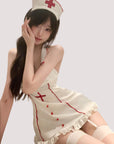 Deep-V Sexy Nurse Costume Set