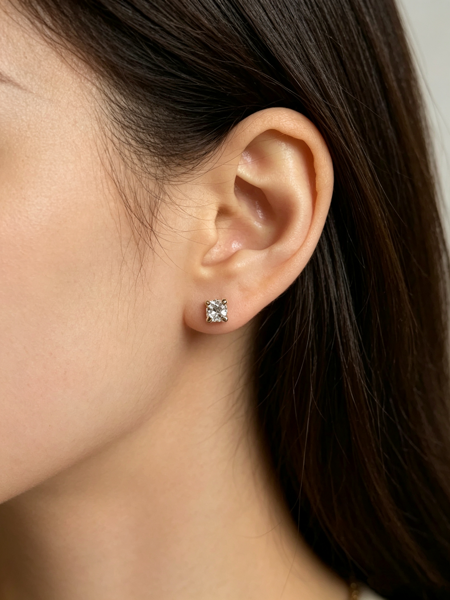 6 Pairs Korean Style 925 Silver Needle Stud Earrings Set