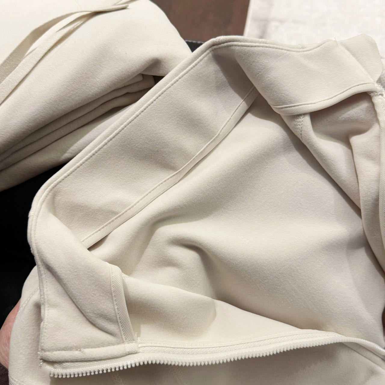 Double-sided brushed slim-fit LU-style set