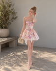 Floral Boned Cami Dress