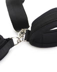 Bondage-style Reverse Handcuffs with Ball Gag