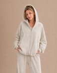 Korean-Style Double-Sided Fleece Lounge Set