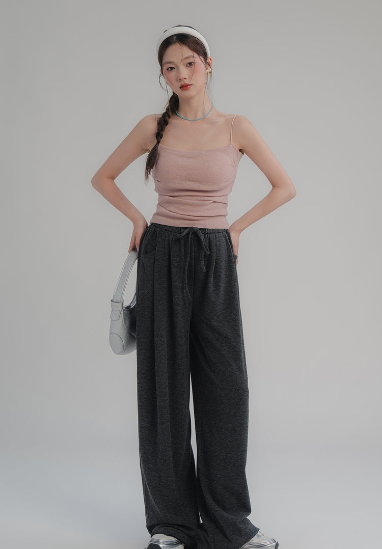 Sheep Wool Camisole with Built-In Pads