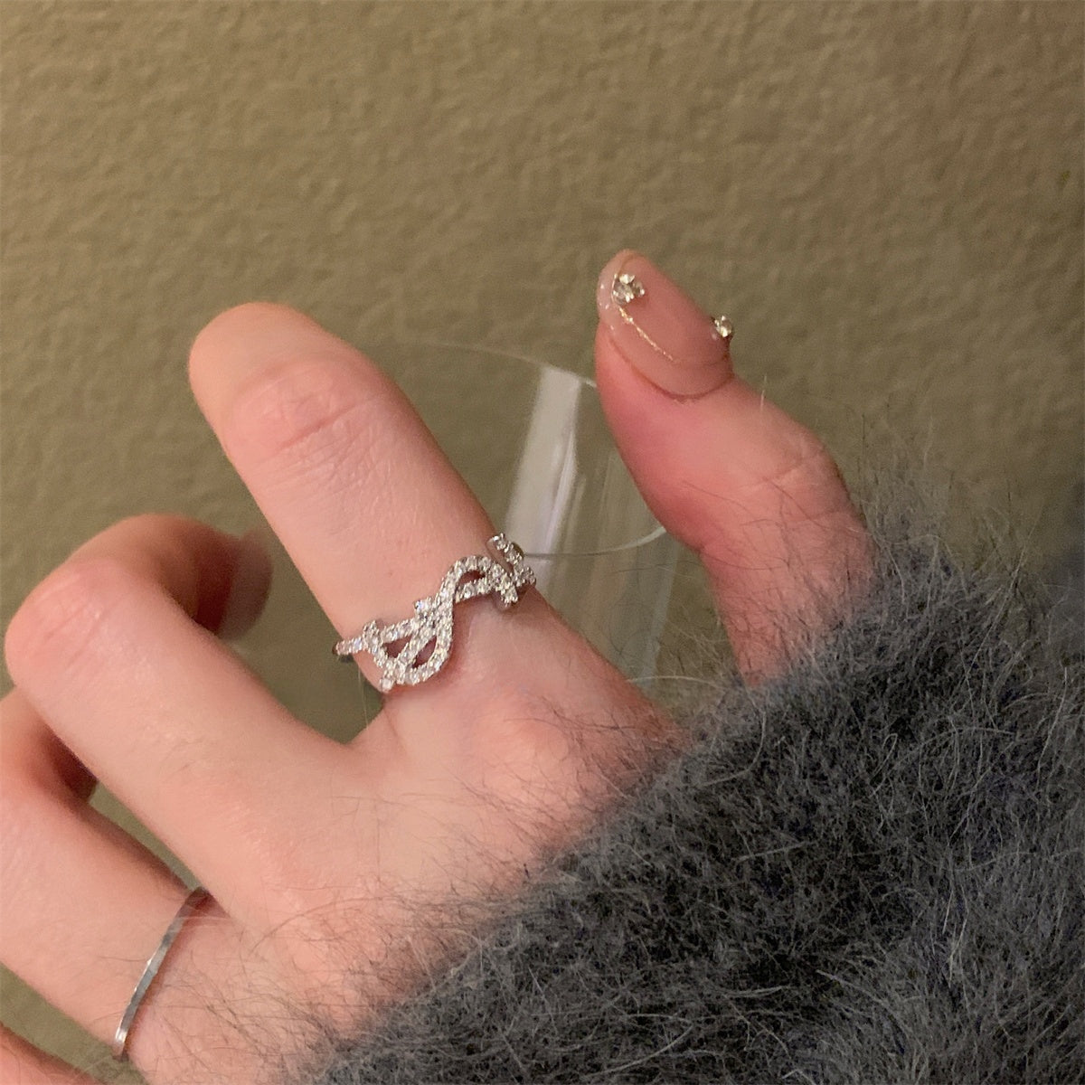 Full Pavé Open Ring