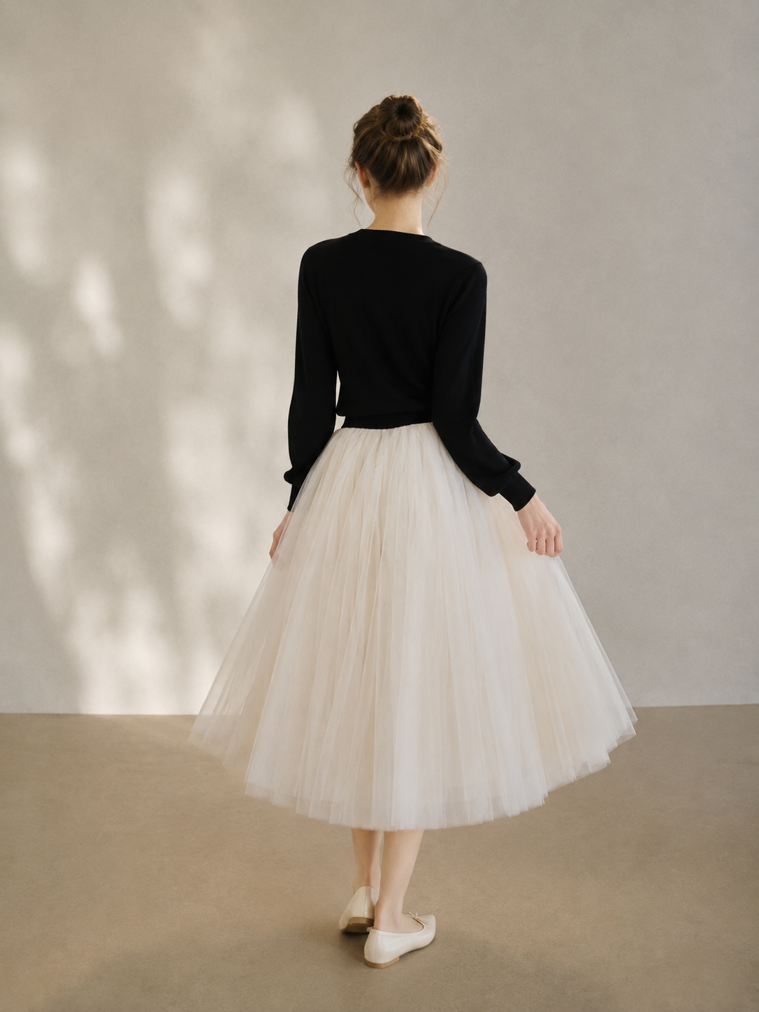 Luxe Multi-Layer Tulle A-Line Skirt