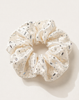 Luxury Korean-Inspired Silk Satin Rhinestone Scrunchie