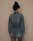 Vintage Washed Denim Dress
