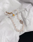 Chanel-Inspired No.5 Pearl Necklace