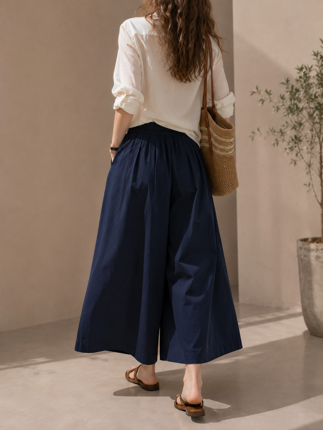 Flattering Wide-Leg Culottes