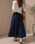 Flattering Wide-Leg Culottes