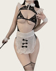 Flirty Maid Lingerie Multi-Piece Set