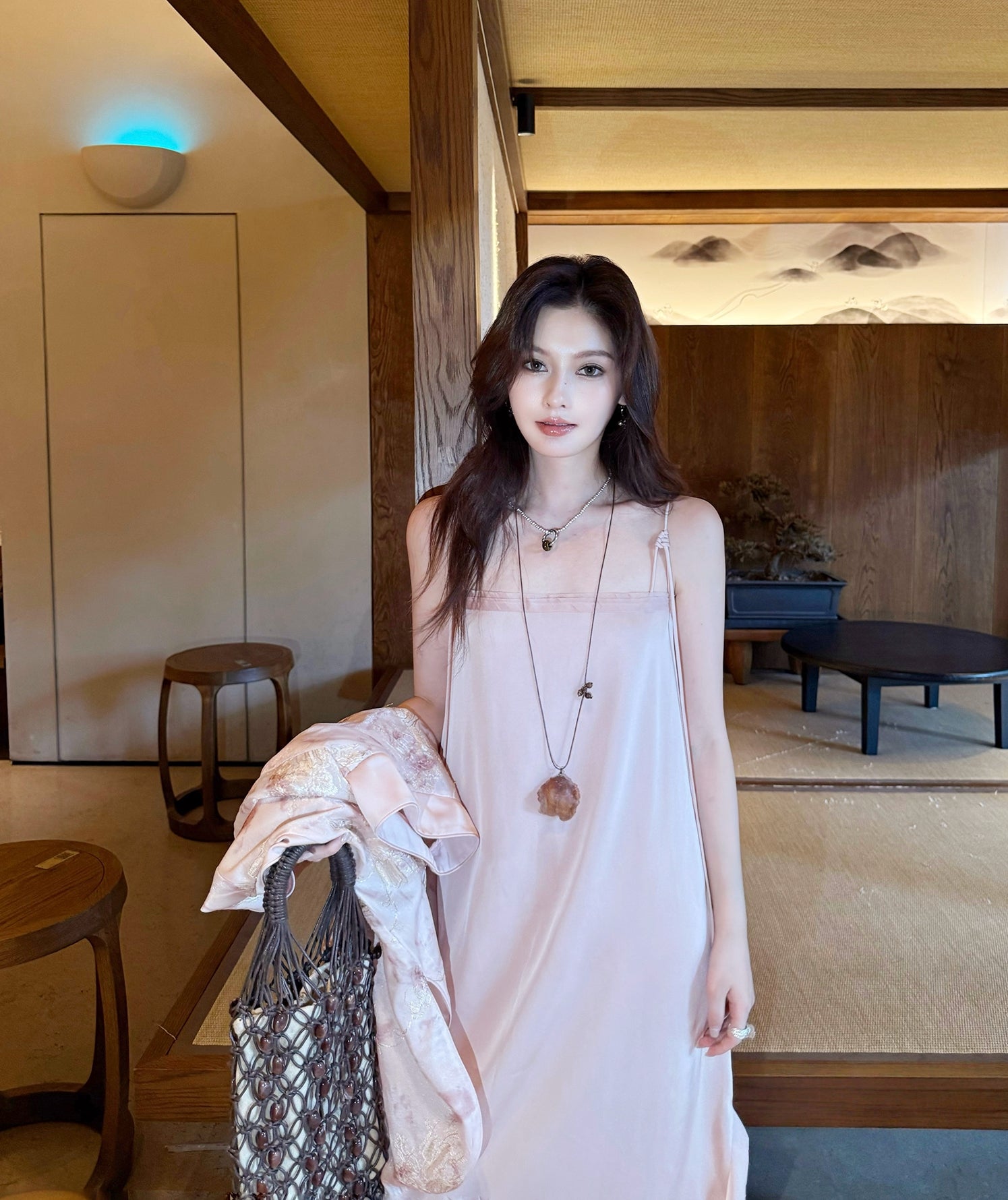 Heavywork jacquard embroidered vest