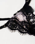 French Eyelash Lace Thong