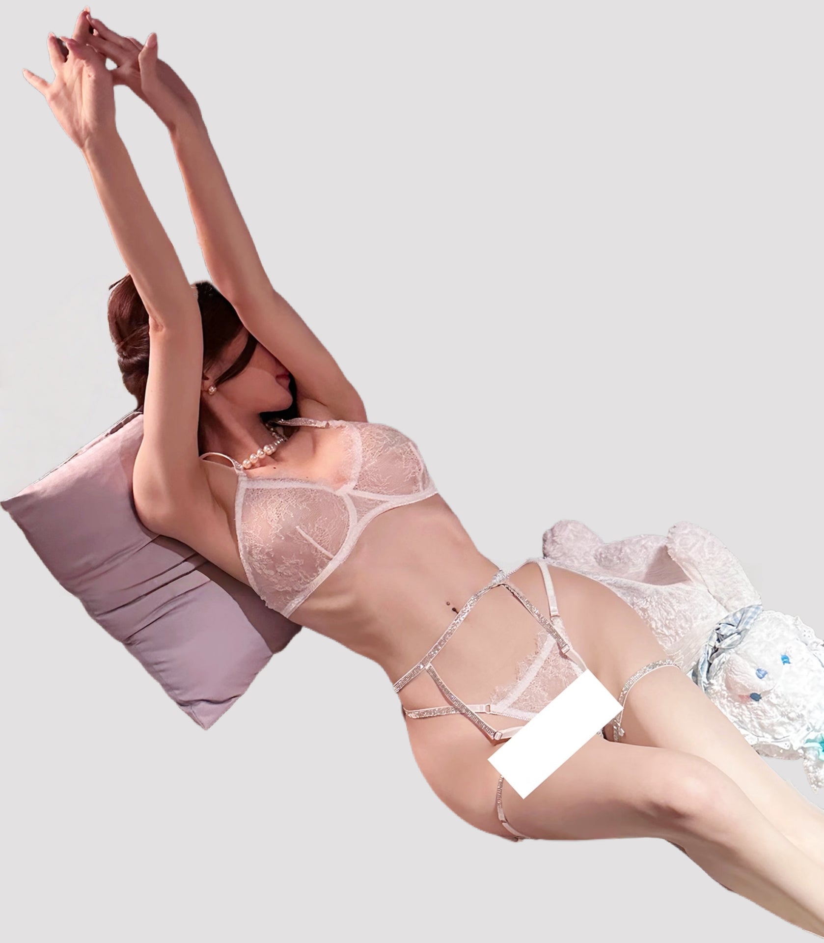 Rhinestone Luxury Sexy Lingerie Set