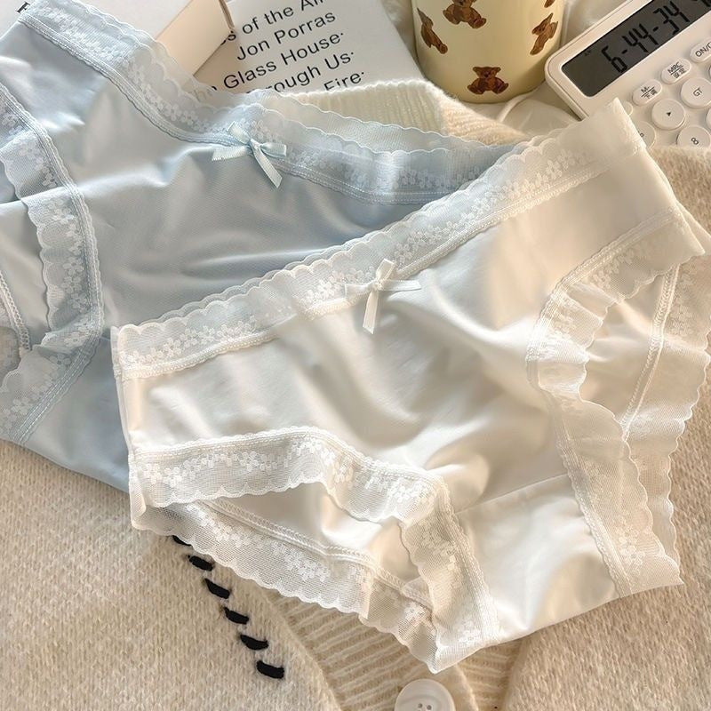 Creamy girl lace panties (2-pack)