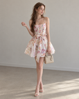 Floral Boned Cami Dress