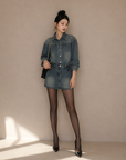 Vintage Washed Denim Dress