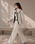 Luxury Faux Fox Fur Jacket