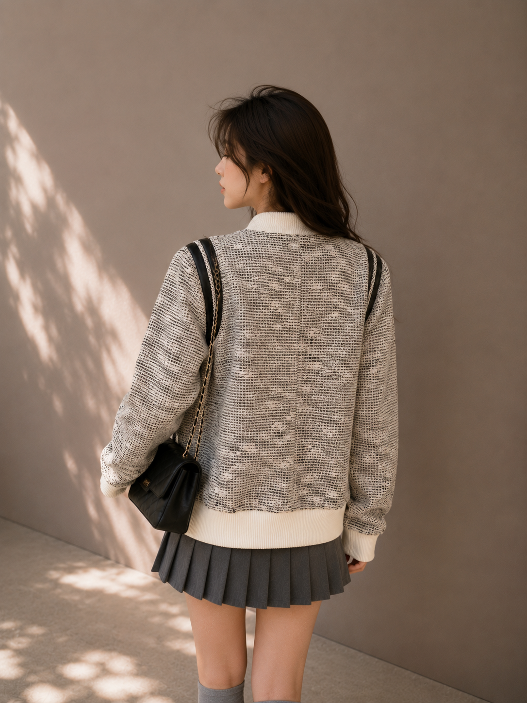 Inspired Quilted Baseball Jacket