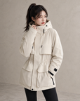 Winter White Duck Down Parka