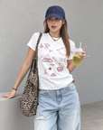 Korean-Inspired Embroidered Cotton Tee
