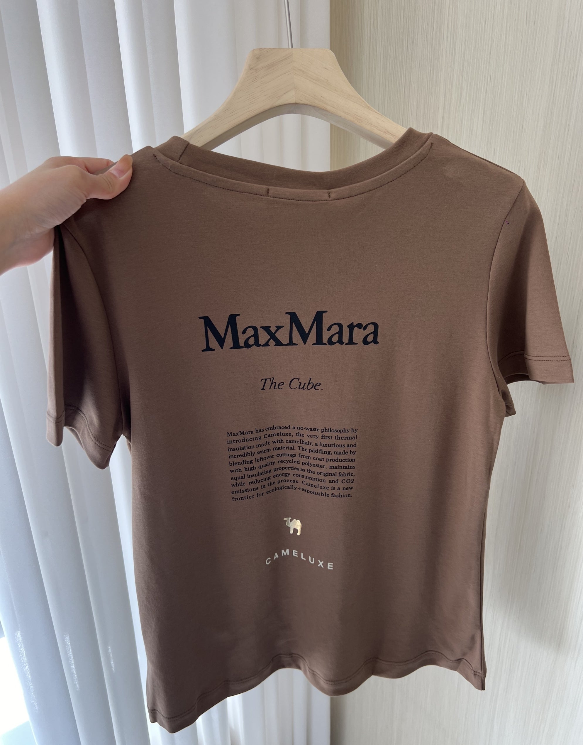 MAX MAR* 25SS Pure Cotton T-Shirt