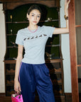 High-Thread-Count Cotton Fitted T-Shirt