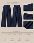 Old Money High-Waisted Wide-Leg Jeans