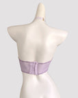 Pure Allure Halter Sheer Lace Lingerie (Panties Not Included)