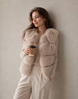 Premium Faux Fox Fur Eco Vest