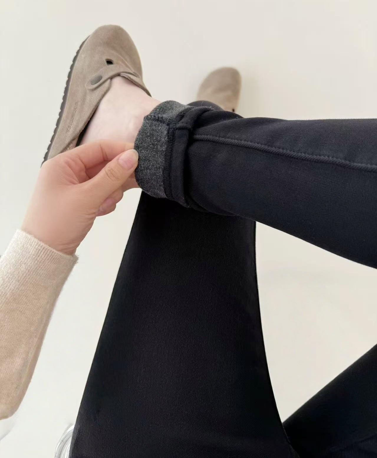 Cashmere Protein Thermal Skinny Pants