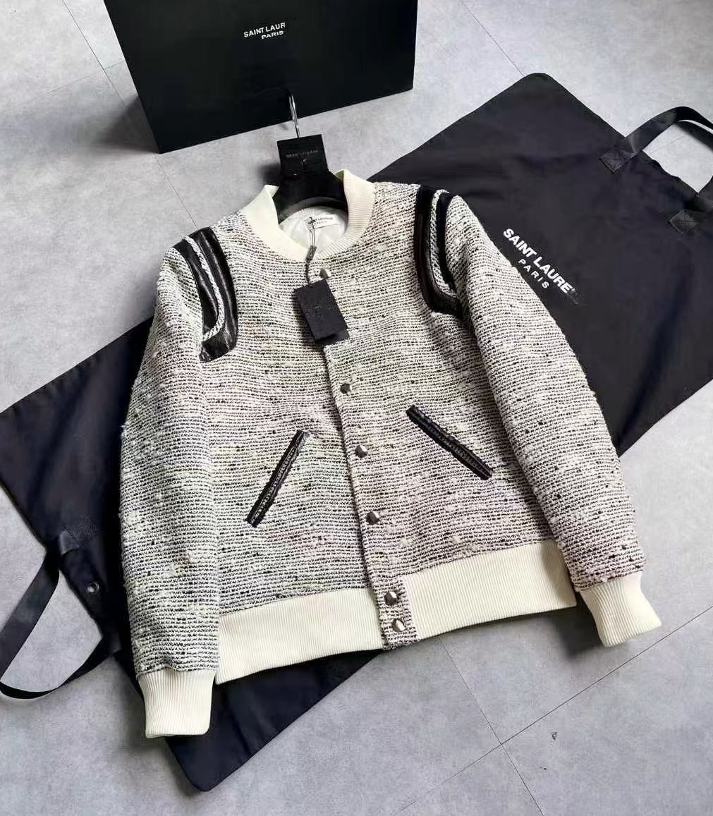 Inspired Quilted Baseball Jacket