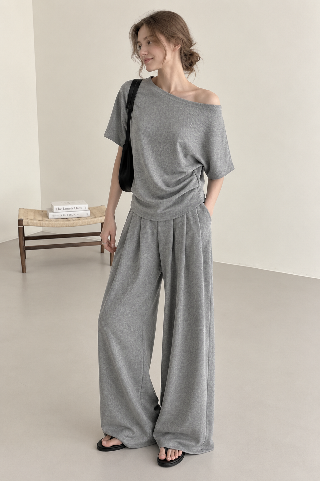 Effortless Relaxed Two-Piece Set