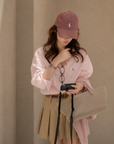 Korean-Style Pink Shirt