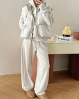 Double-Sided Fleece Lounge Set