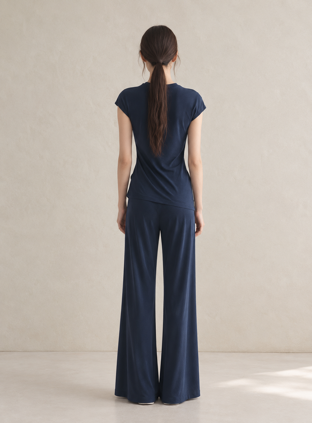 Cupro Twist-Drape Set