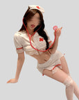Pure Desire Nurse Lingerie Set with Stockings